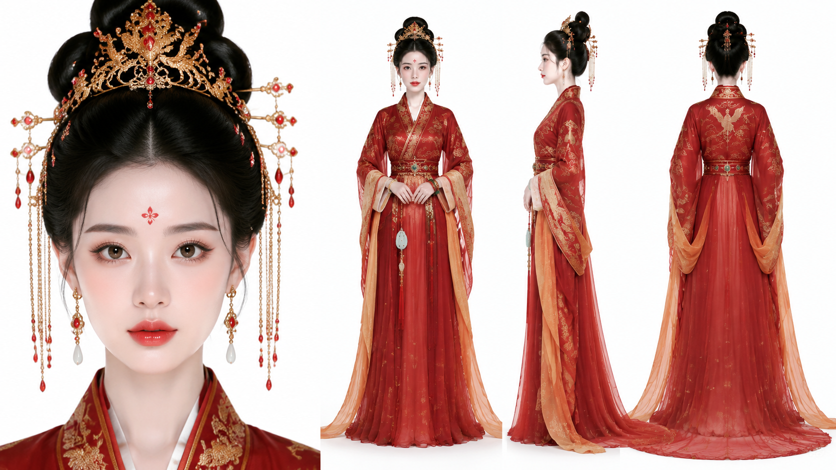 图片_画幅构图：横向 16:9 专业角色设定表_1 - 荆州短剧AI公共图片素材