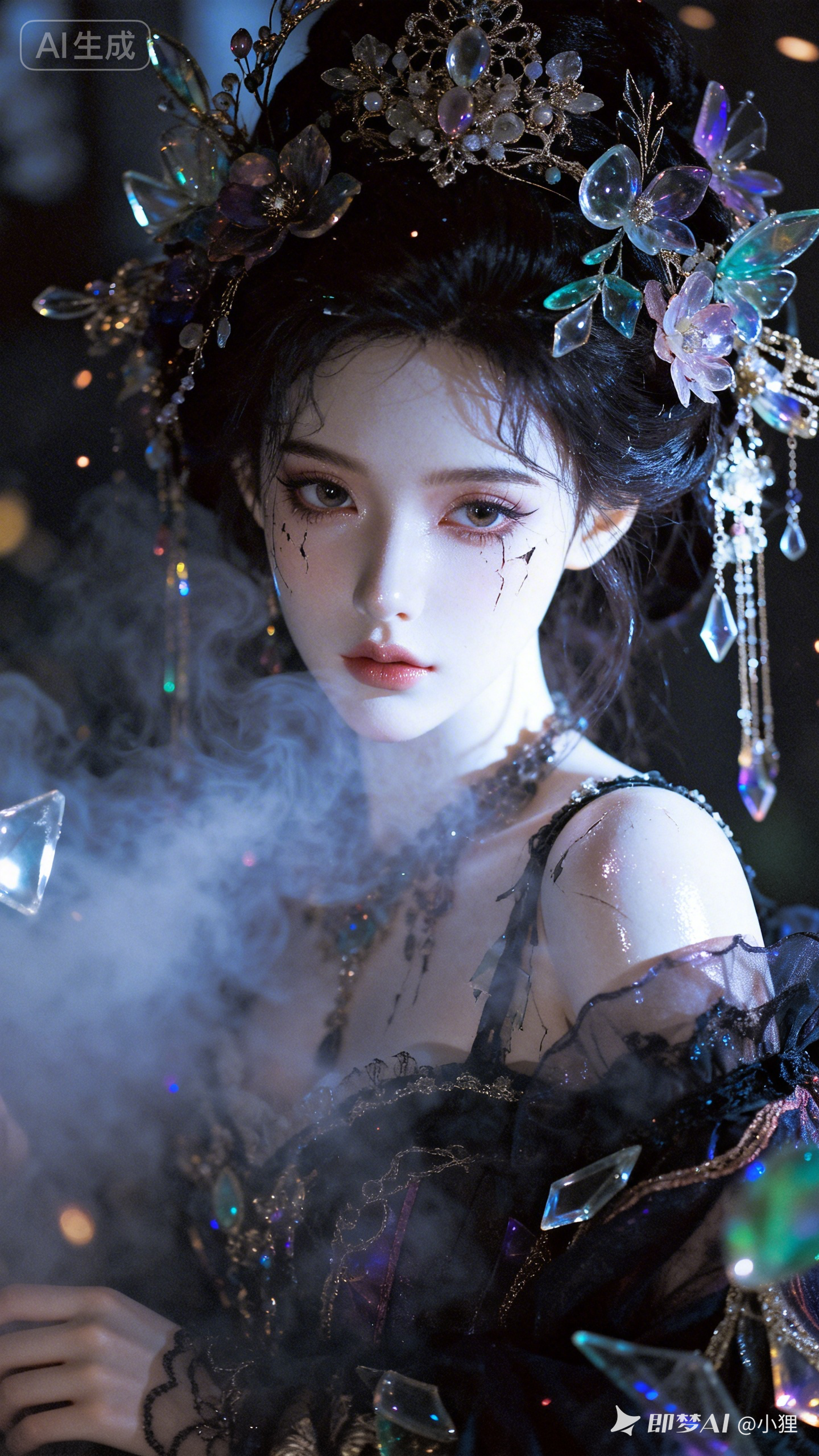 古风美女 - 荆州短剧AI公共图片素材