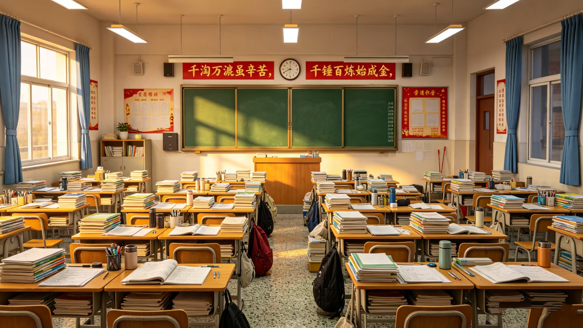 教室 - 荆州短剧AI公共图片素材