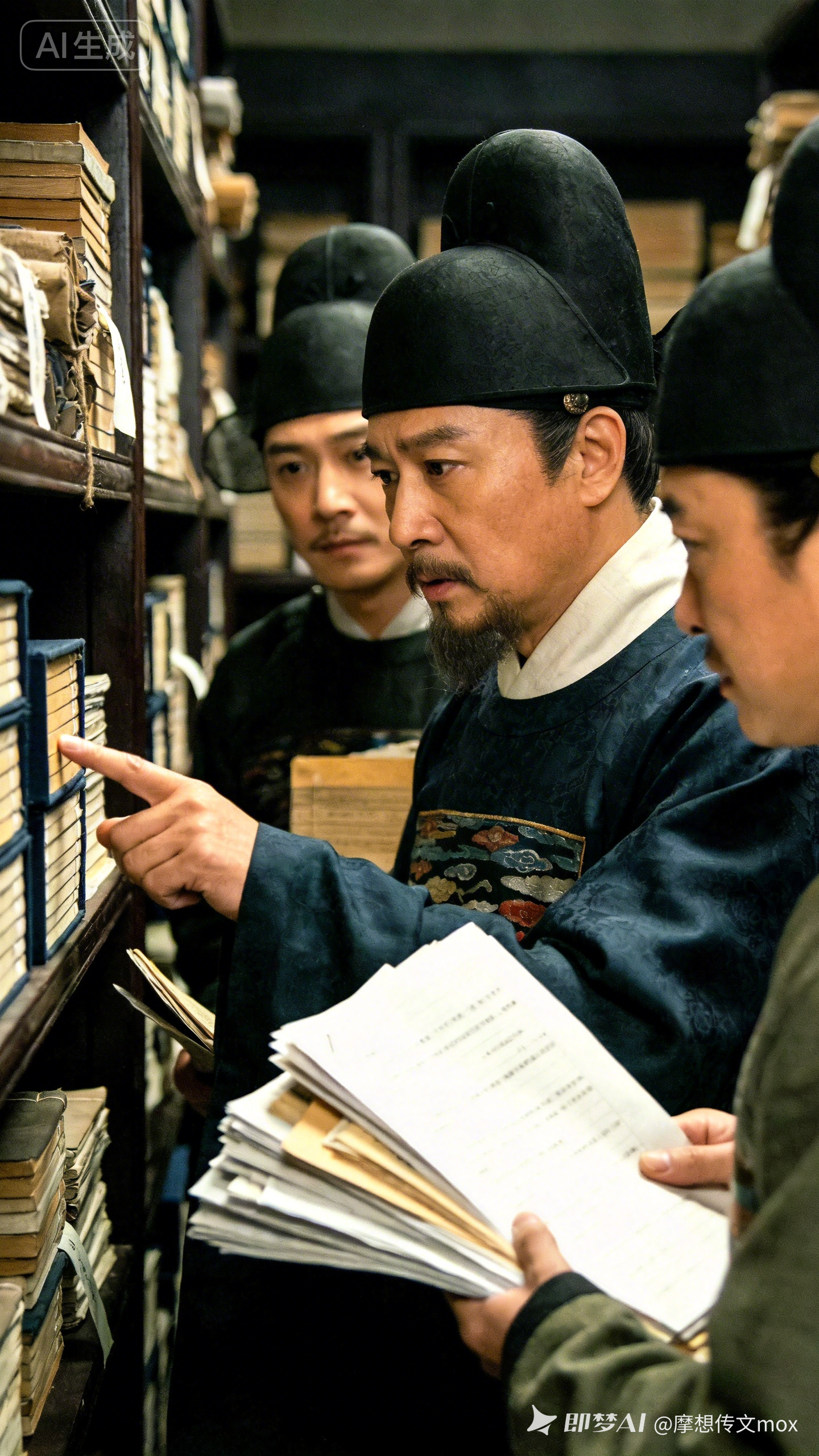 古代官员 - 荆州短剧AI公共图片素材