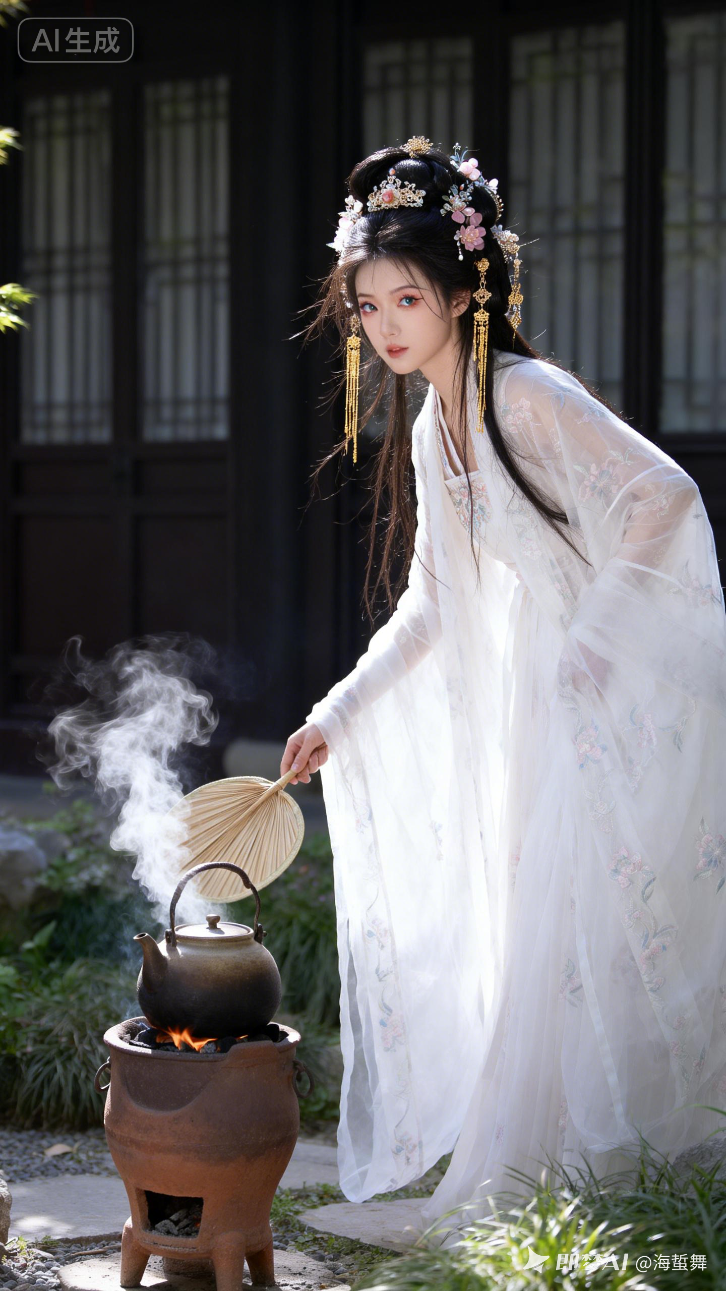 古风美女 - 荆州短剧AI公共图片素材