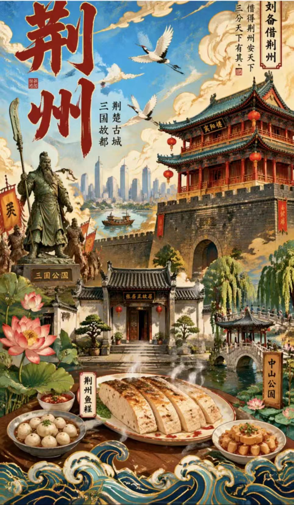 海报 - 荆州短剧AI公共图片素材
