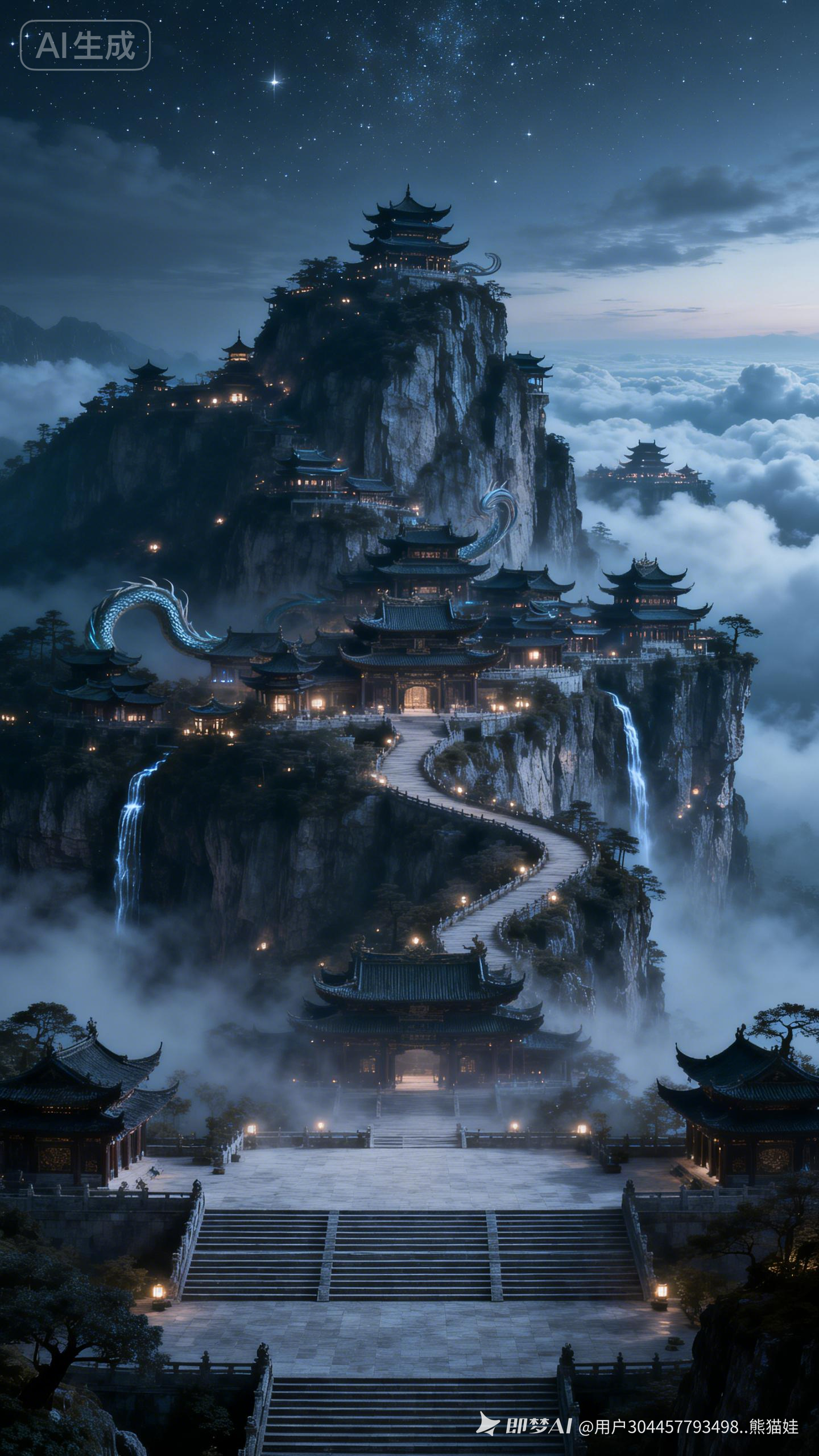 仙侠场景 - 荆州短剧AI公共图片素材