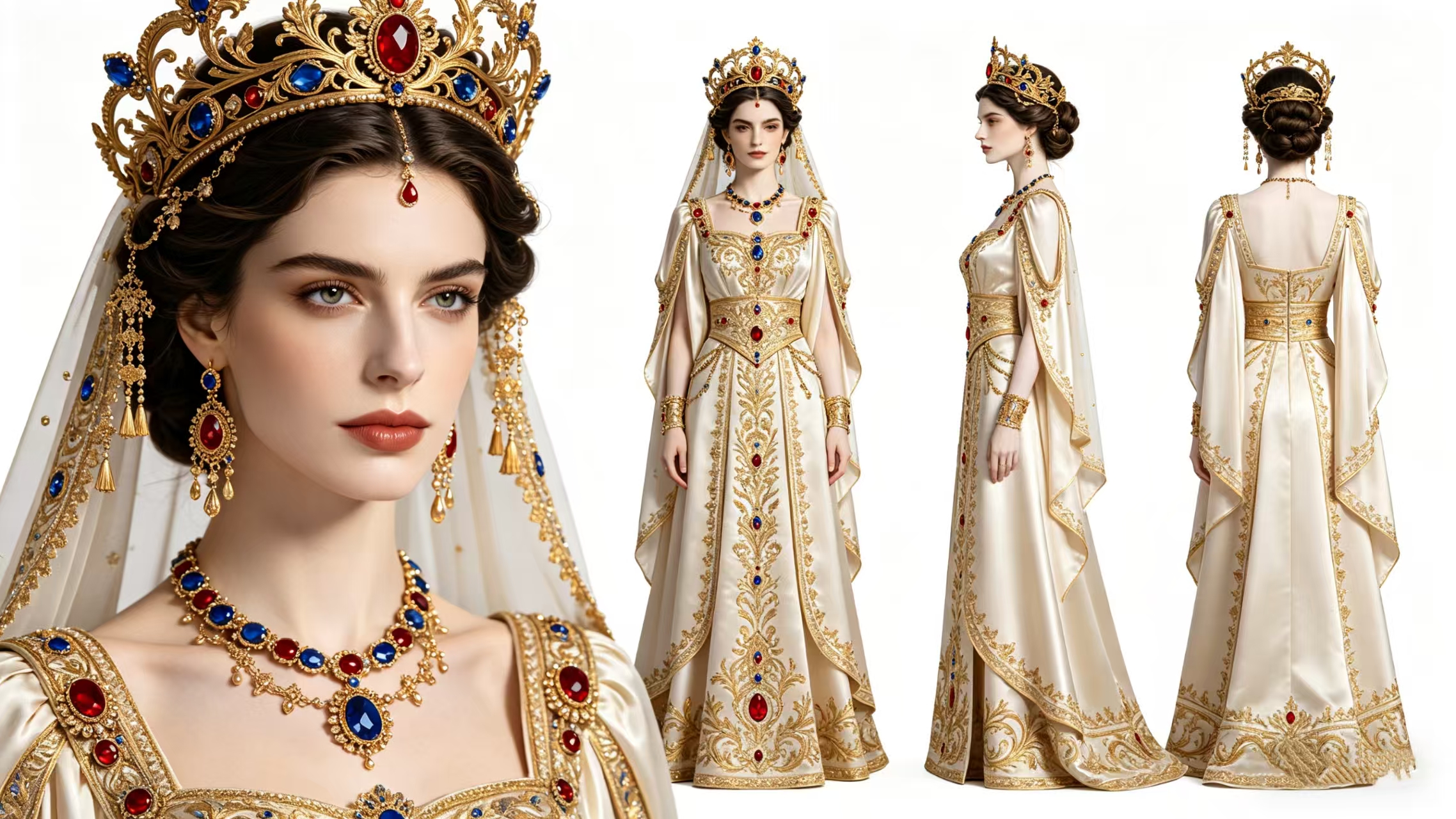 古罗马美女 - 荆州短剧AI公共图片素材