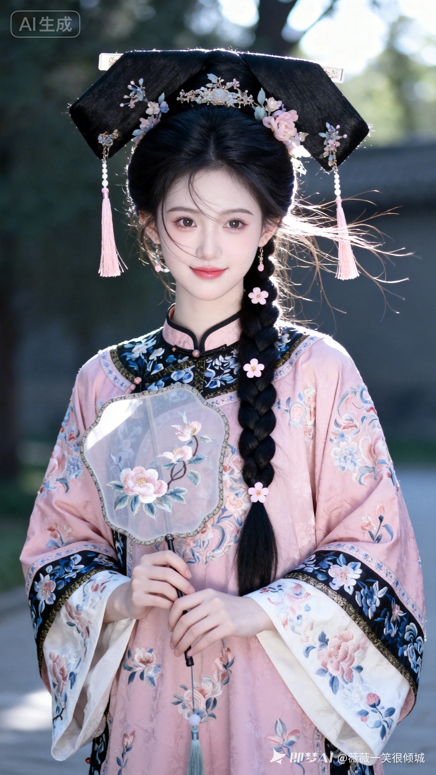 美丽姑娘 - 荆州短剧AI公共图片素材