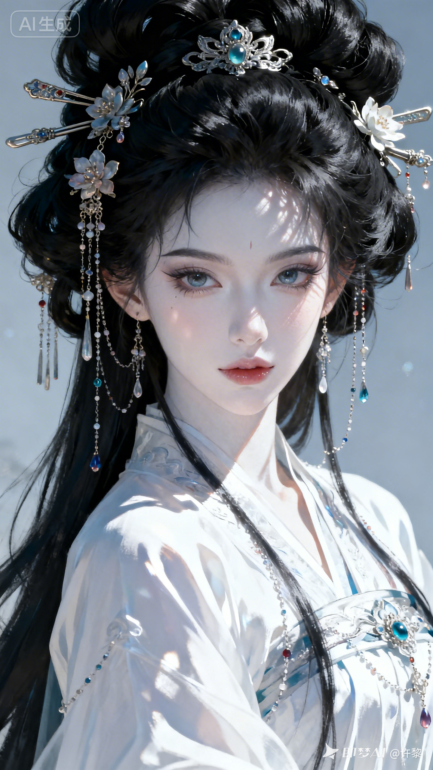古风美女 - 荆州短剧AI公共图片素材