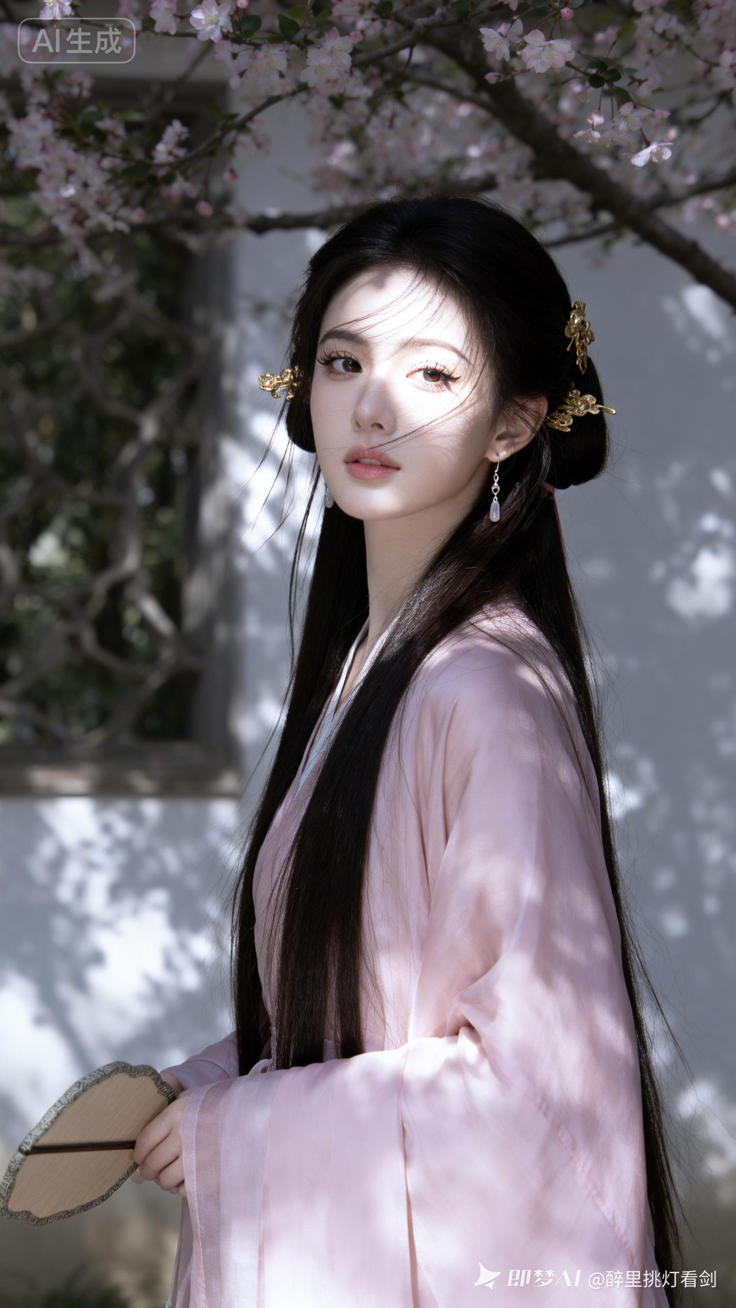 古风美女 - 荆州短剧AI公共图片素材