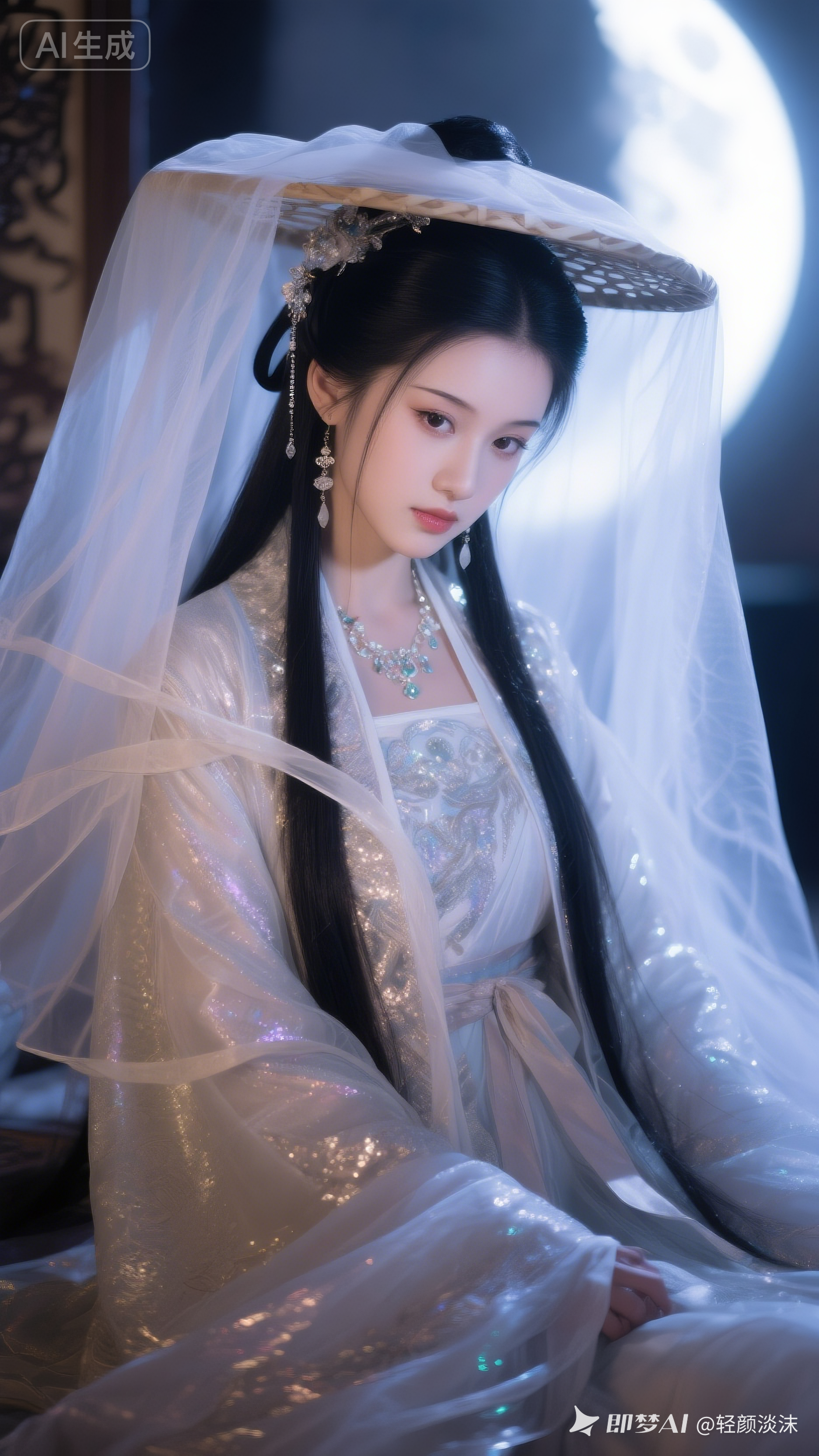 古风美女 - 荆州短剧AI公共图片素材